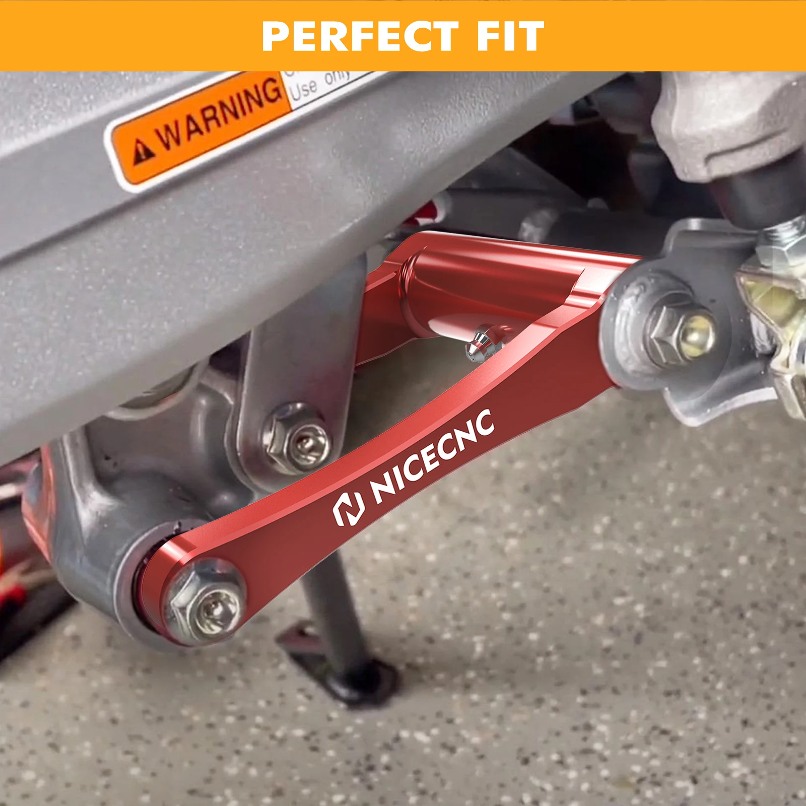 thumbnail image 2 of Mantt Adjustable Lowering Links Kit For Honda CRF300L & CRF300L Rally 2021-2024 - Lower Your Bike Up To 4 Inches 2 of 9