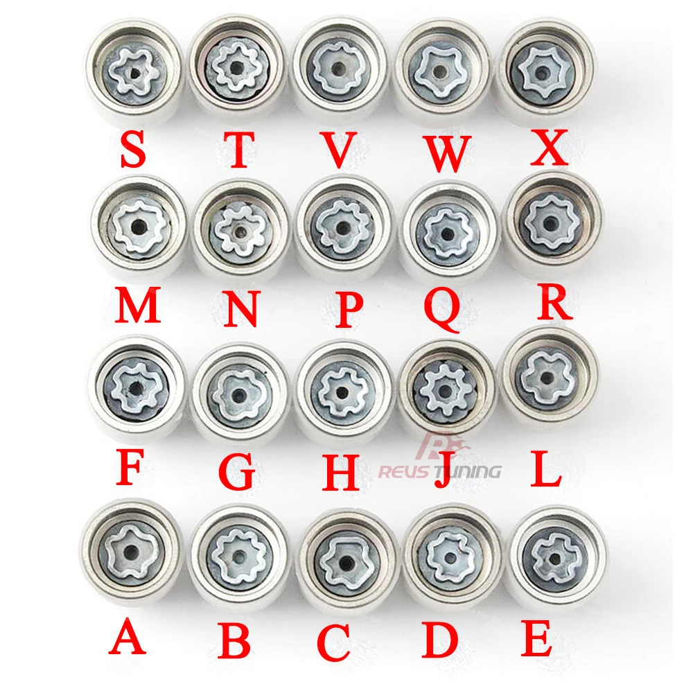 Anti-Theft Car Wheel Tire Lock Bolts Lug Nuts Removal Tool Socket Wrench Disassembly Key Sleeve For Audi A3 A4 A6 Q5 Q7 Q3 A5 tire anti theft tool
