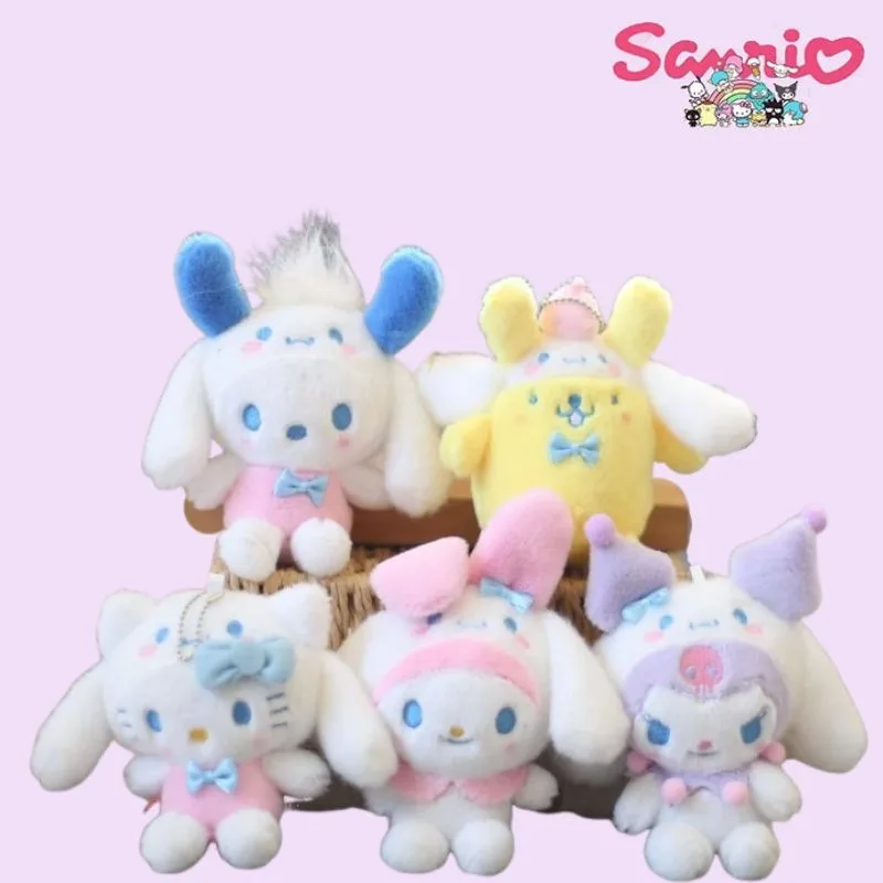 

Sanrio Plush Pendant Cartoon Anime Kuromi Girls' Favorite Kawaii Anime Doll Hello Kitty Cinnamoroll Best Friend Birthday Gift