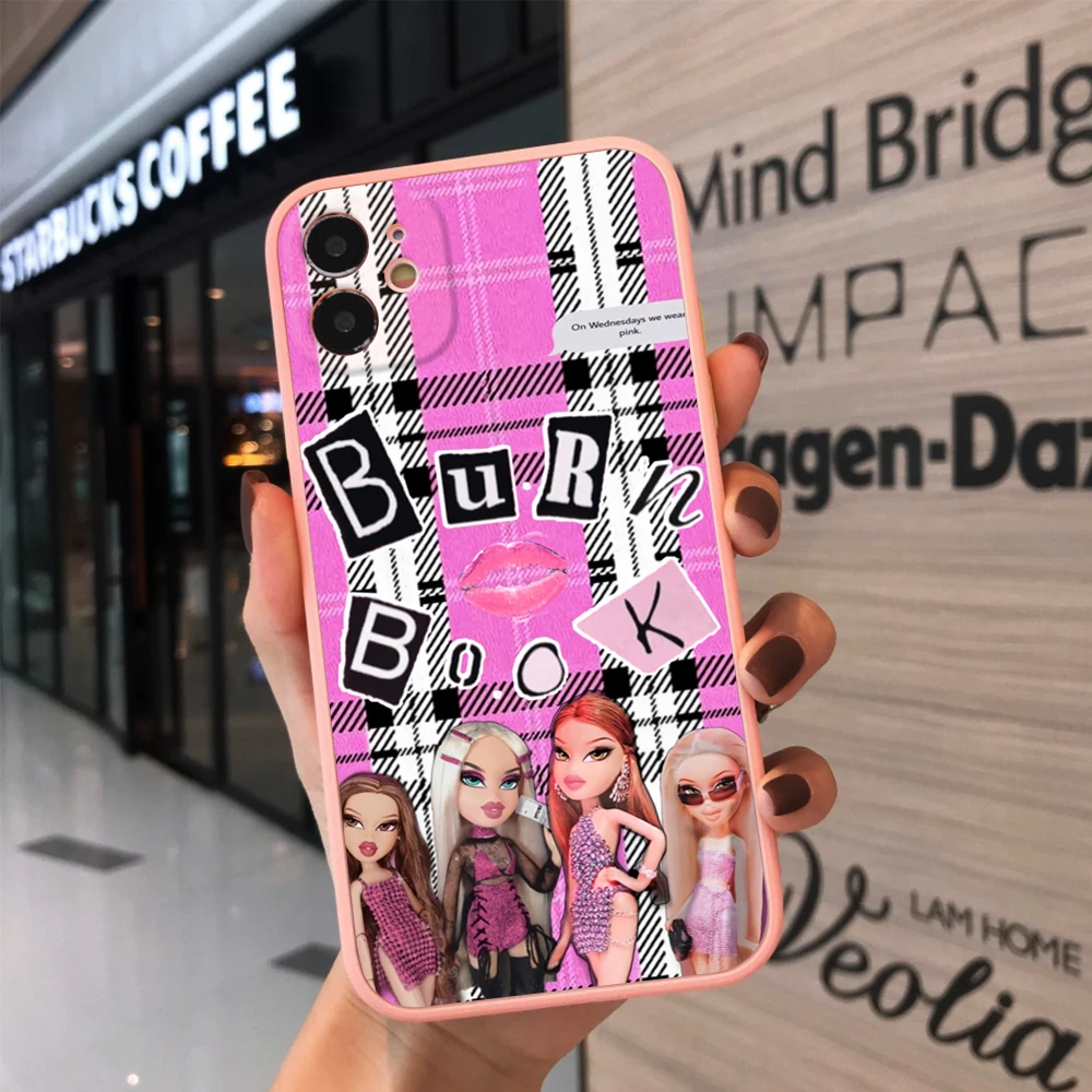 Милый чехол для телефона с милой куклой красочный бампер ударопрочный iPhone 8 Plus 12