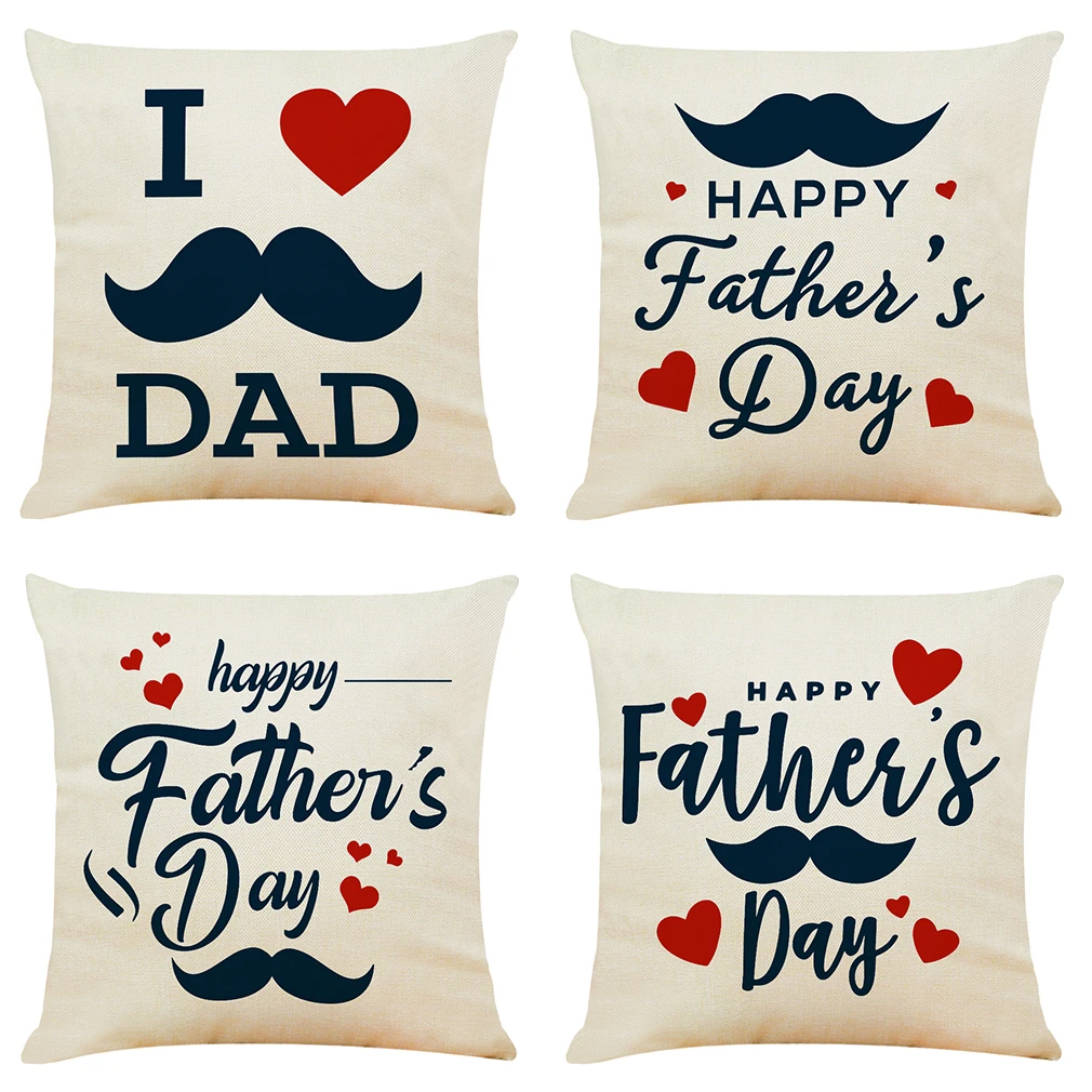

Наволочка для подушки с принтом «I Love Dad»