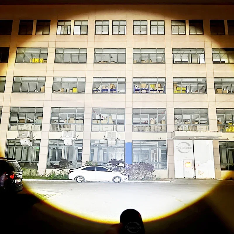 Description Picture 5 of item2024 Latest White Laser Flashlight Super Bright High Power Torch Rechargeable Outdoor Portable Hand Lamp Camping Lantern