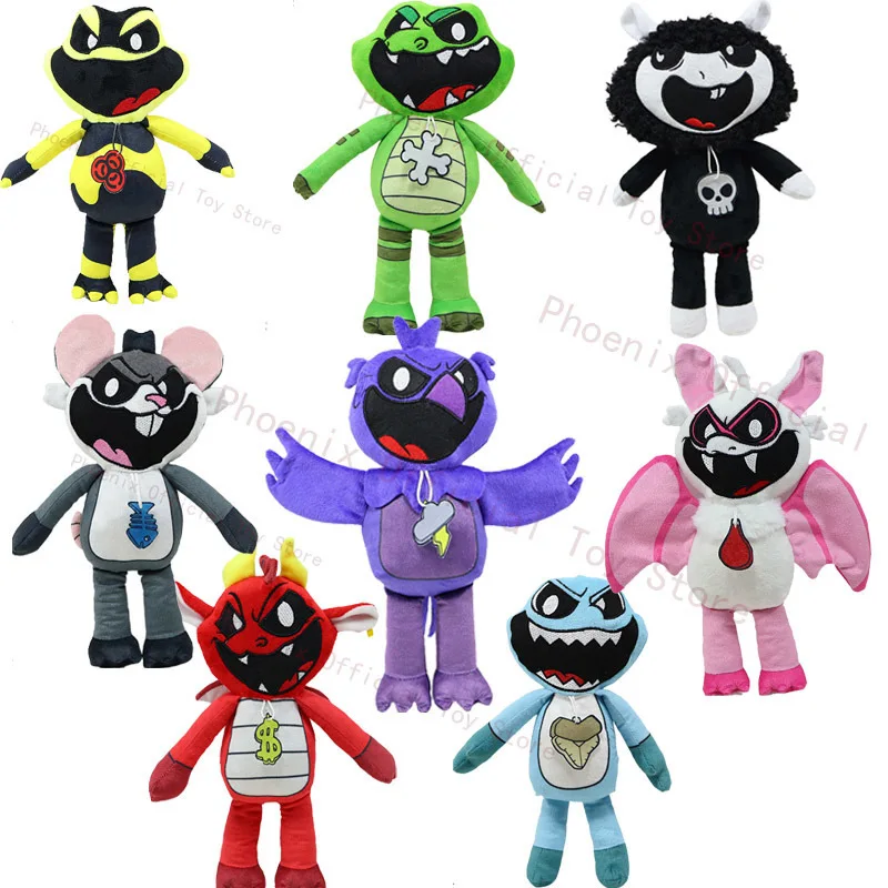 thumbnail image 1 of Nightmare Critters Baba Chops Plush Anime Simon Smoke Poe Touille Plushie Maggie Mako Soft Stuffed Home Decor Doll Toy Gift, 1 of 4