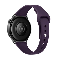 Women's Silicone Bracelet Band - 18mm, 20mm, 22mm - Versatile Wrist Strap - 22mm watch band (11 New Plum)
