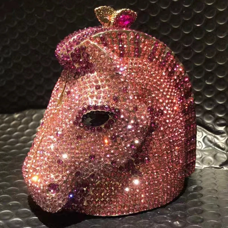 women-horse-head-shape-stones-clutch-purse-evening-purses-and-handbags