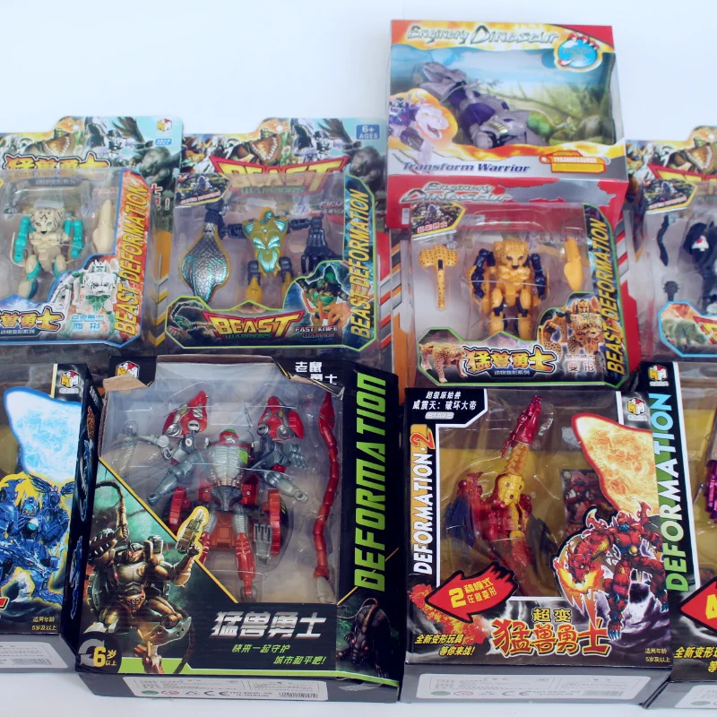 Игрушка-трансформер игрушка-зверь машины Optimus Primals Beast Wars тигатрон Quickstrike шмблби