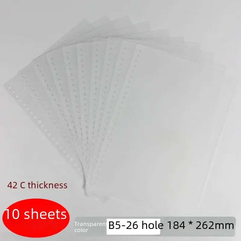 B5/26-hole transparent 10 pieces