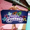 Smiling Critters CATNAP DOGDAY Microfiber Beach Towel Absorbent Quick dry Soft Yoga Swimming Resort Mountain Climbing Towel 3