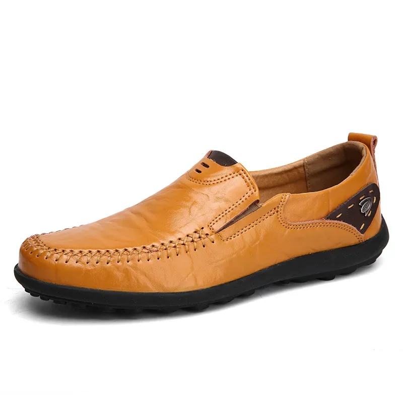 Leather Shoes Men's Loafers