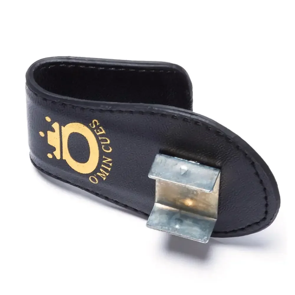 Portable Leather Chalk Bag Chalk Clip Pool Billiards Snooker Accessories Leather Magnetic Belt Clip Holder Powder Holder