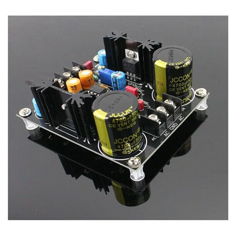 

Плата усилителя мощности выпрямителя фильтра LM317/LM337 ServoAC к DC