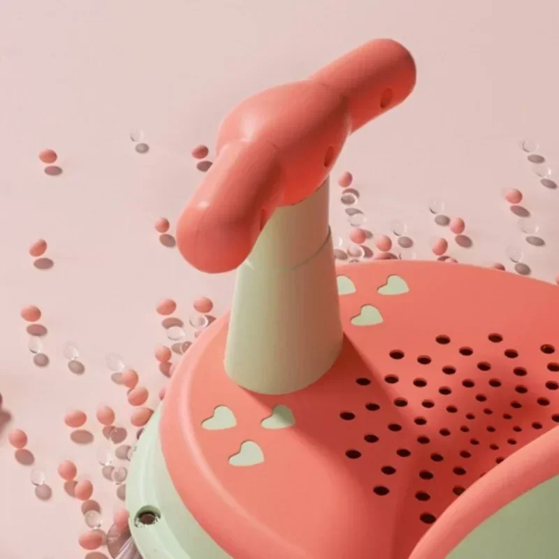 Baby Bath Seat Tubs Anti-slip Suction Cup Shower Seat for Kids Newborns Care Portable Shower Stand Play Seat Growth Accessories