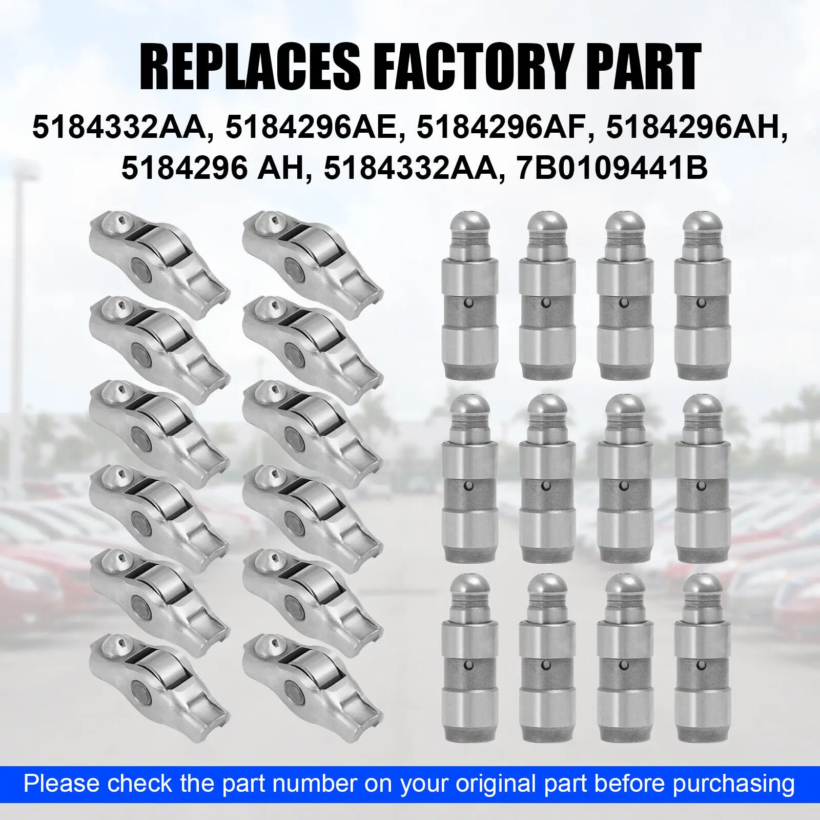 CarEngineRockerArmsLiftersSetForDodgeChargerChallengerJourney