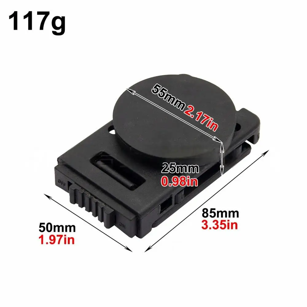 Adjustable Portable Magnetic Belt Clip with Strong Suction Cup