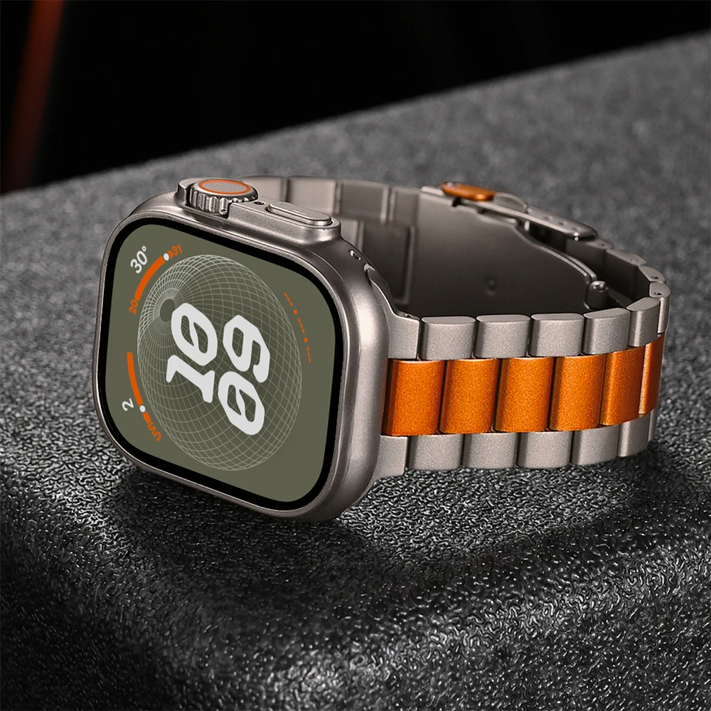 Titan Armband FÃ¼r Uhr Herren Watch Series ArmbÃ¤nder Apple Watch