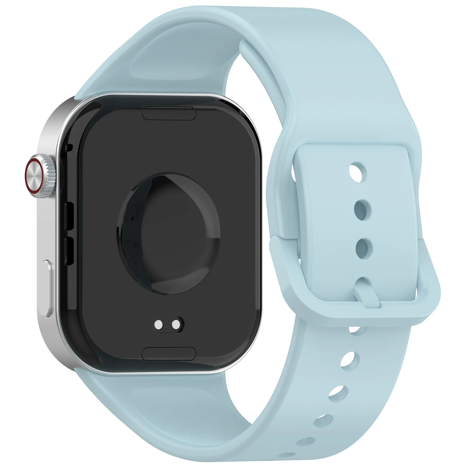 Silicone Sport Strap for Smartwatch - Durable Watchband Accessory