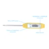 Digital Food Thermometer Automatic Calibration Pen  High Accuracy Electronic Pocket Thermometer Electronic Food Thermometer 4