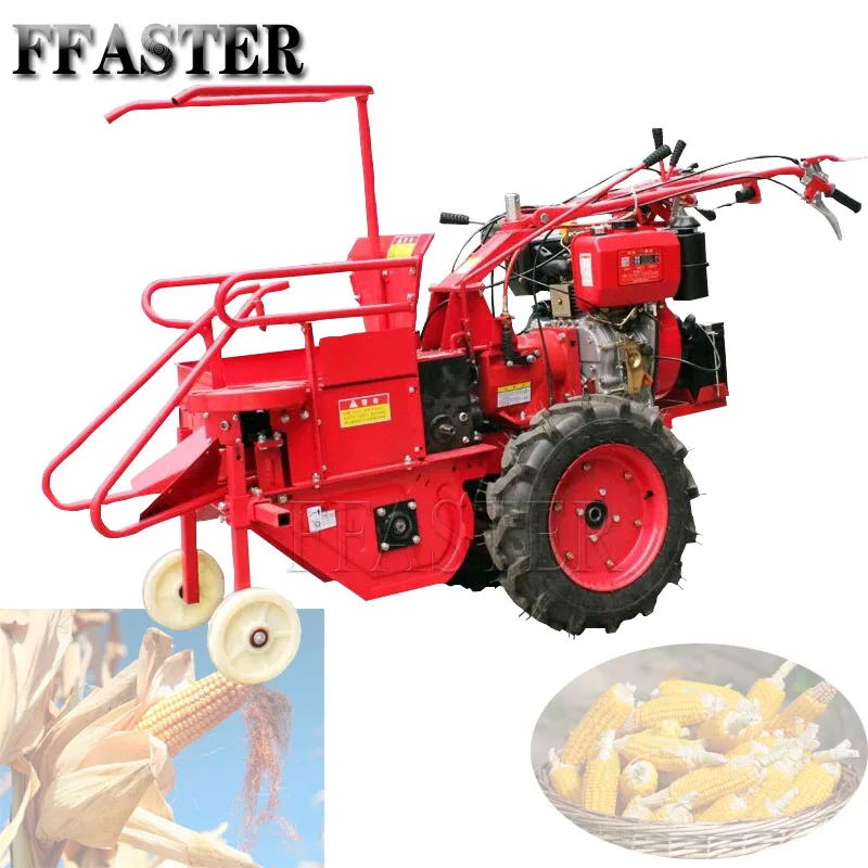 

Manual Wheat Dry Corn Harvester Corn Combine Harvester Self Propelled Corn Picker