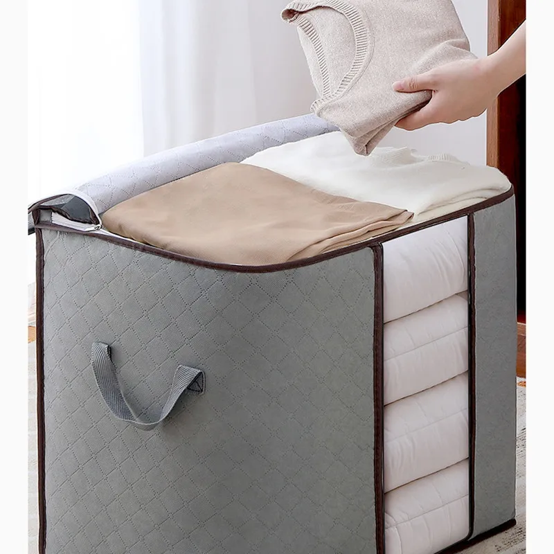 

Dustproof Blanket Closet Under-Bed Storage Tidy Case High Capacity Organizer Box Home Clothes Wardrobe Quilt Folding Storage Bag