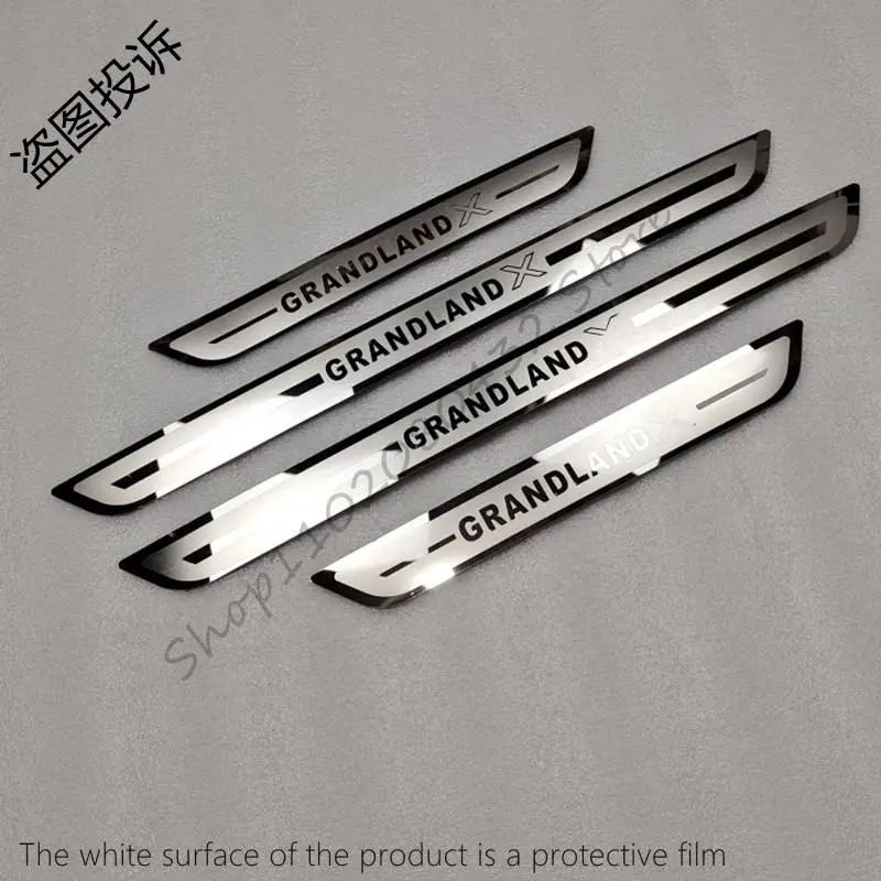 

Накладка на порог из нержавеющей стали для Vauxhall Opel Grandland X