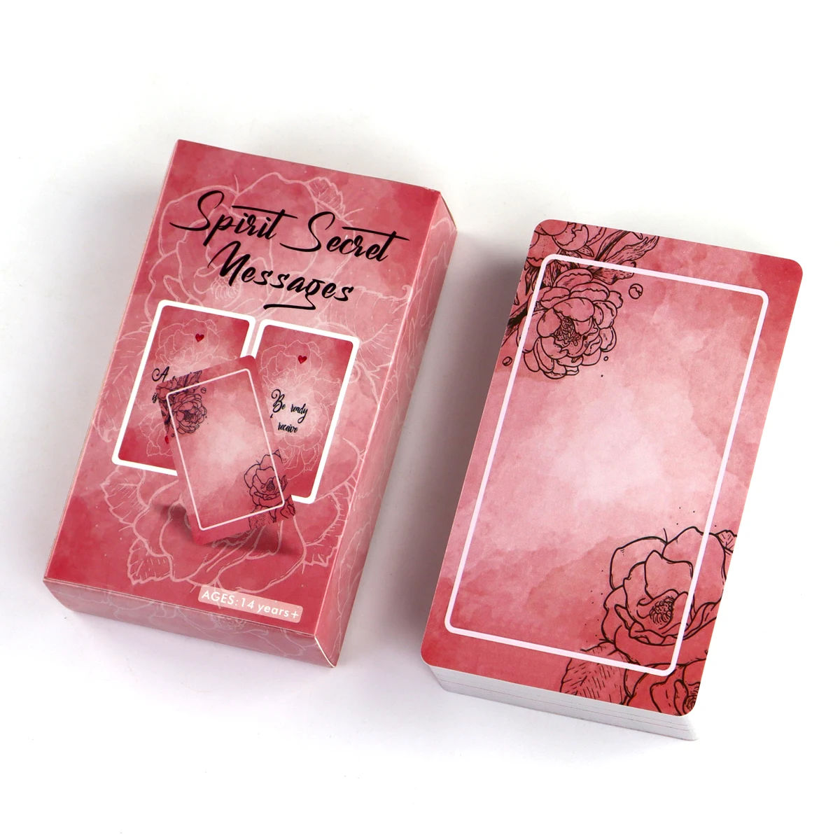 Spirit Secret Messages Oracle Cards For Family Party Fortune Telling Divination Keywords Meaning Cards Deck Board Game 4