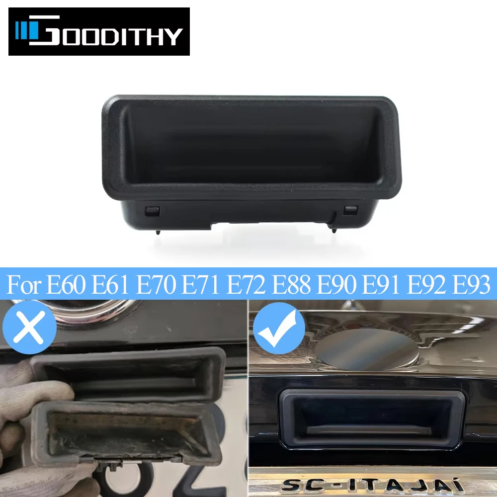 Pulsante Apertura Bagagliaio Per BMW Serie 3 E 5 - Compatibile Con E90, E91, E92, E93, E60, E61 - Ricambio 51247118158