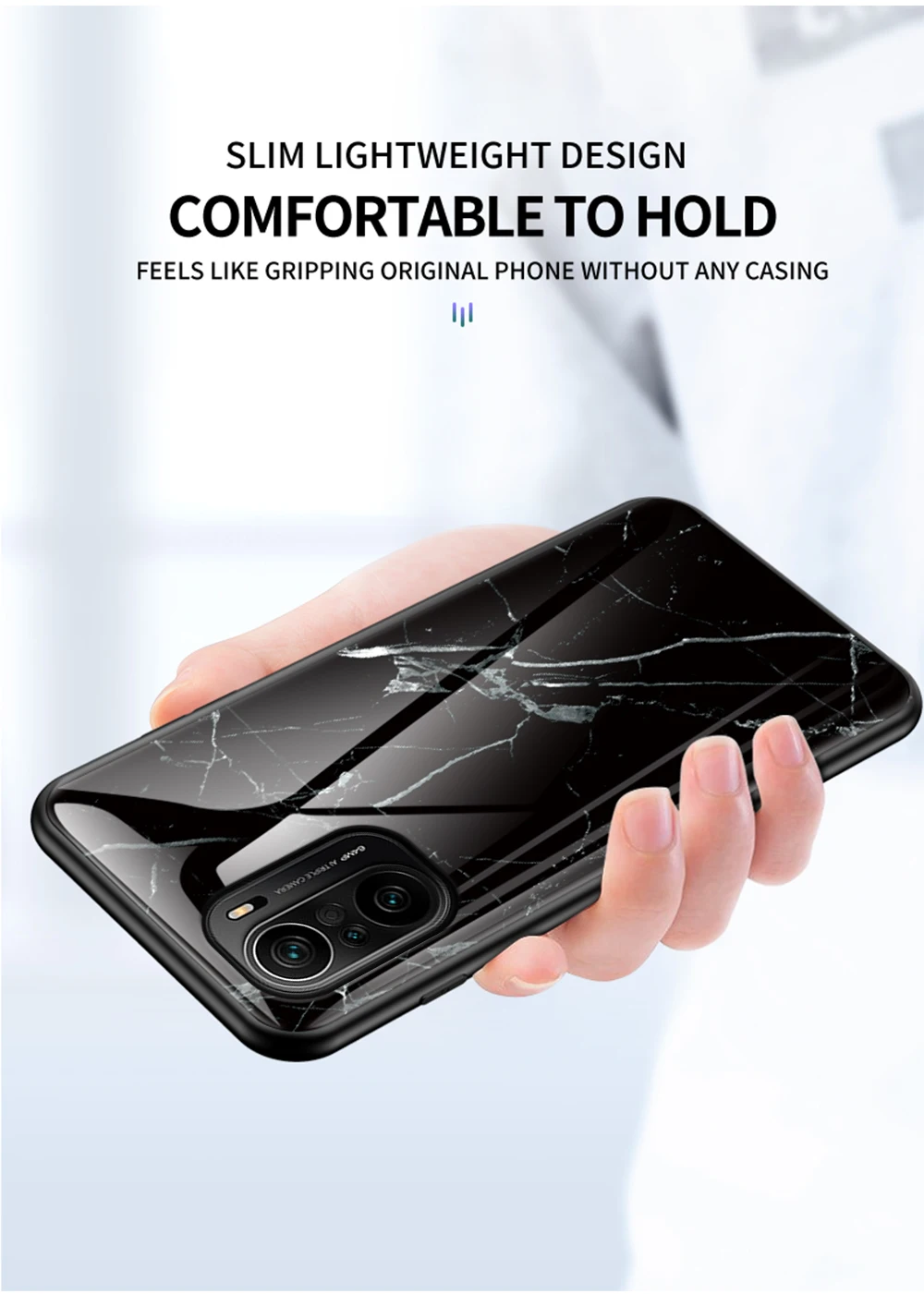 Poco X3 NFC X4 Pro Hülle DECLAREYAO Hartglasabdeckung für Xiaomi Poco F4 GT F3 F2 Pro M3 M4 Hülle Silikonrahmen Ultra Slim_voghion.com