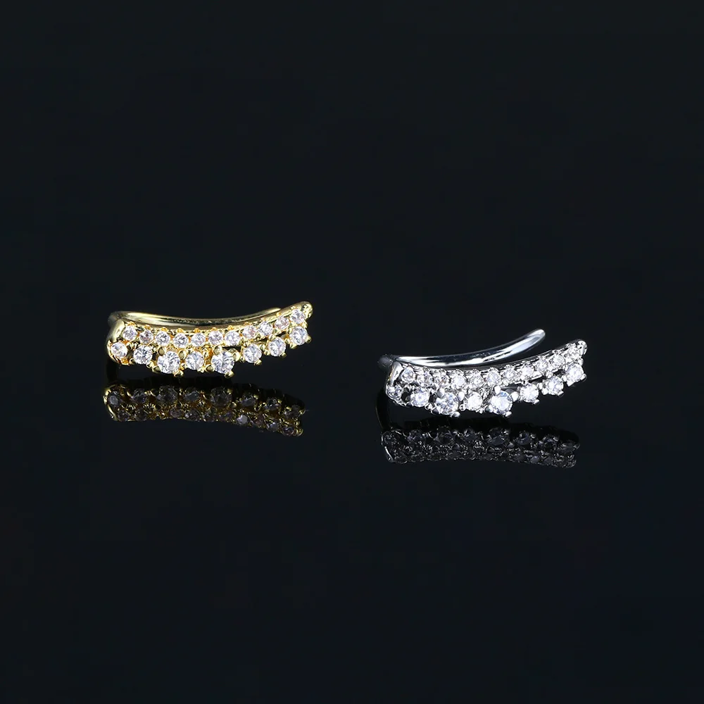 1PC Iced Out CZ Dainty Hoop Earrings for Women Ear Piercing Cartilage Butterfly Helix Daith Conch Tragus Stud Piercing Jewelry 4