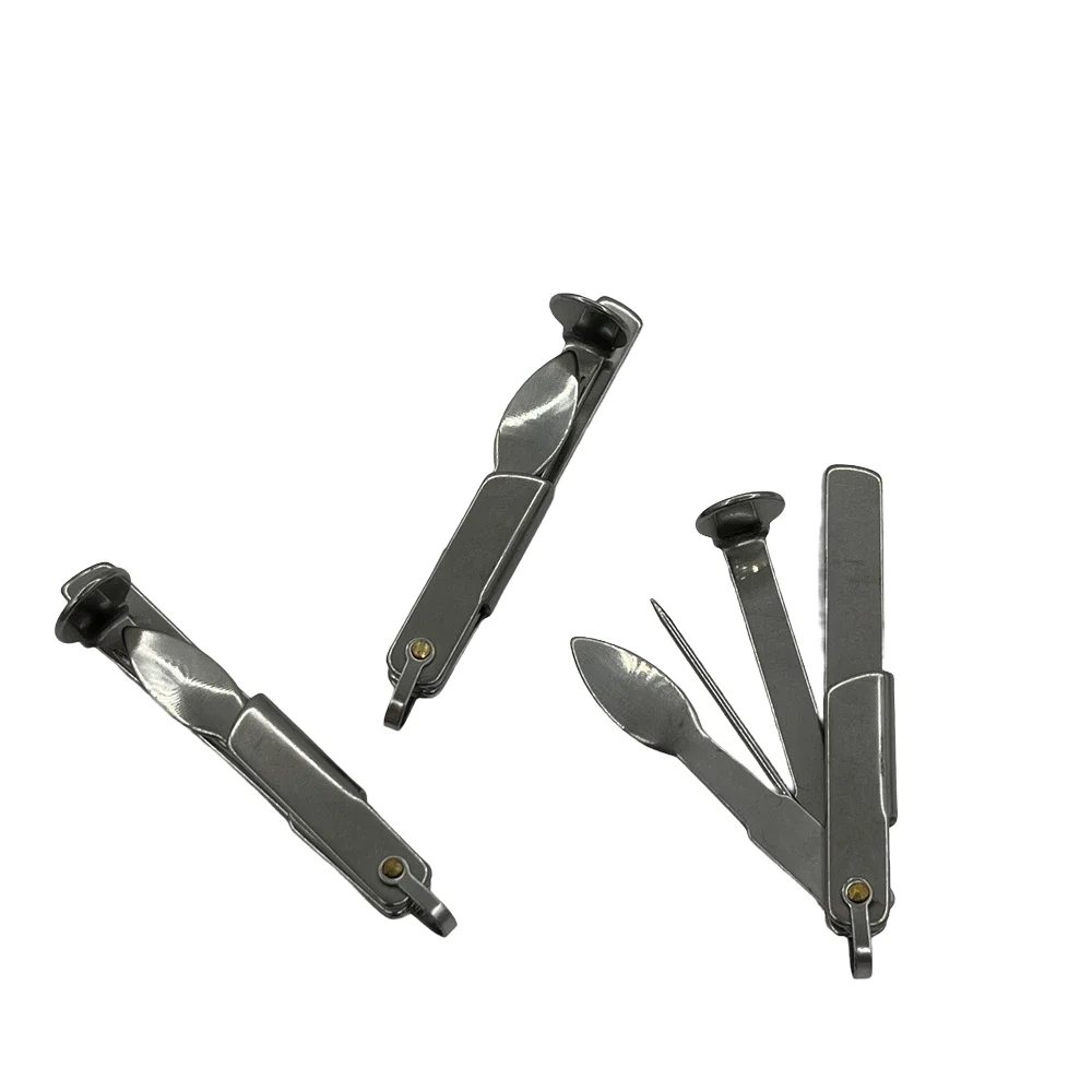 3-in-1 Multifunctional Cleaning Tool Kit Portable Smoking Pipe Tube Cleaner Knife Press Rod Pick Rod Scraping Spoon 1pc tobacco smoking accessories smoking pipe cleaners