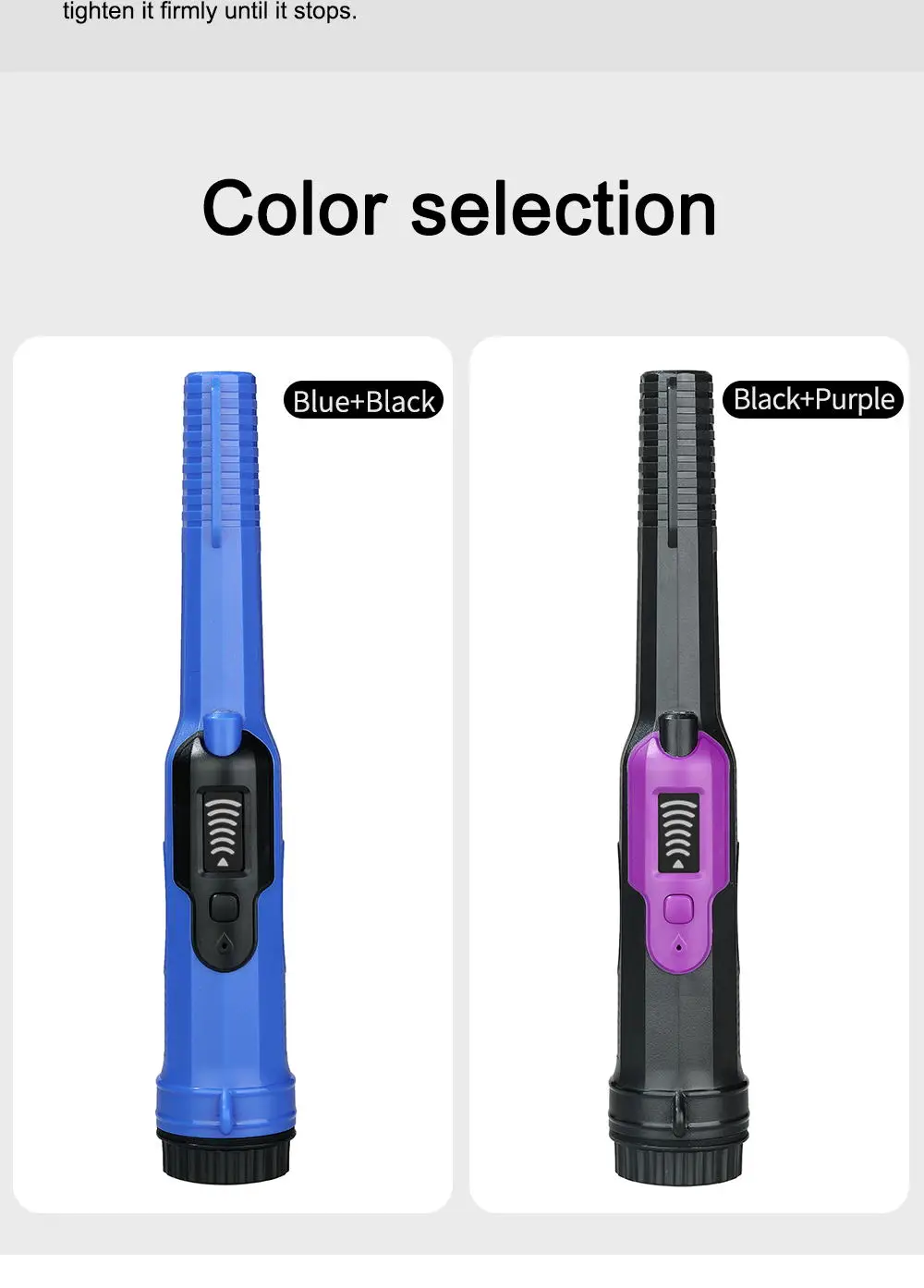 Brand New Pin Pointing LCD HandHeld Gold Finder Waterproof Metal Detector Treasure Hunter Pinpointer for Adults