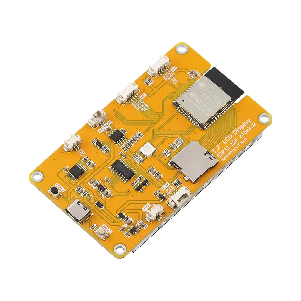 ESP32 LCD 스마트 디스플레이 3.2인치 240x320 IPS TFT 터치 스크린 SPI UART 인터페이스는 WiFi 및 BT/BLE로 262K 색상을 지원합니다.