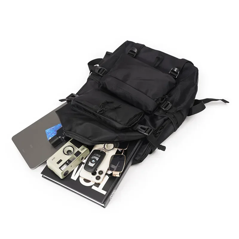 Japanese Functional Men's Backpack Outdoor Travel Waterproof Backpack Men Large-capacity Mountaineering Bag Backpacks Schoolbag