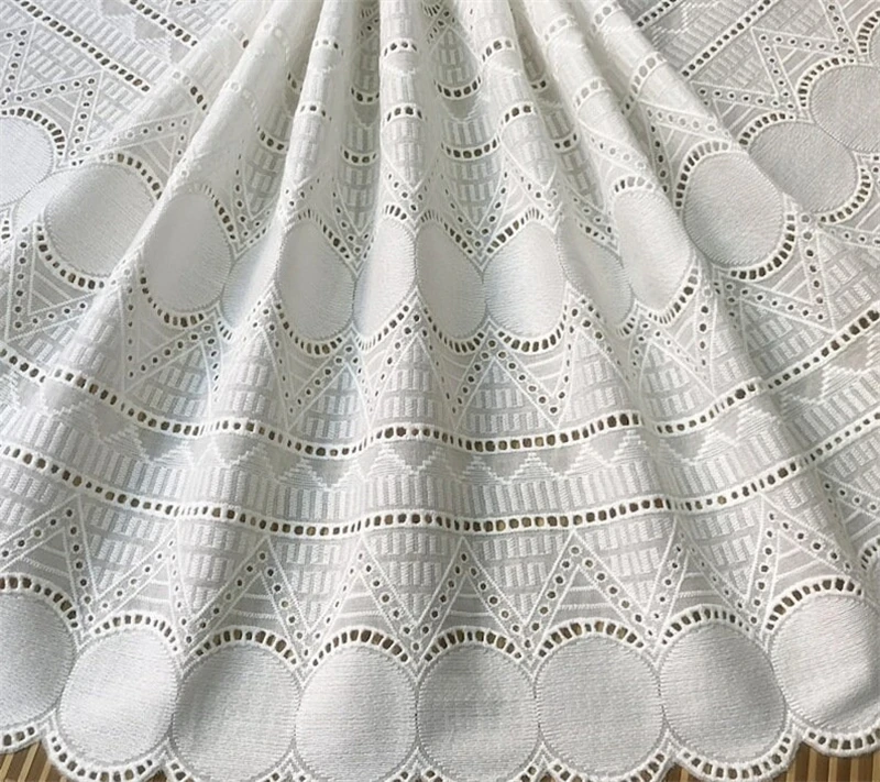 

Круглая ткань из чистого хлопка с геометрической вышивкой, одежда «сделай сам» для свадебного платья в стиле бохо, кружевное платье в стиле бохо, 1 ярд