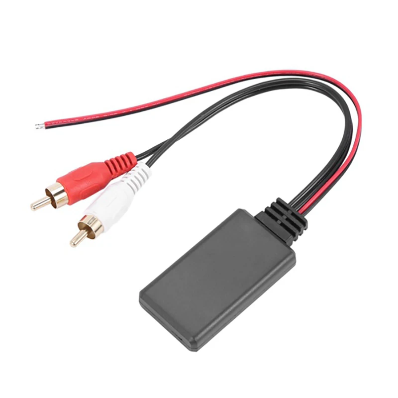 Car Radio RCA Universal Bluetooth Module Music Adapter Stereo 2RCA Wireless AUX Audio Cable Wiring For Kenwood For Clarion audio cable car wire cable adapter car stereo accessories