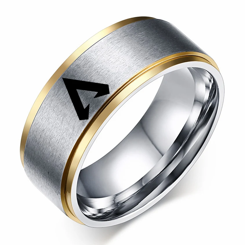 Hot Game Apex Legends Ring Titanium Steel Hero Ring Stainless Steel Ring for Freind Best Gift Ring Championship Rings 