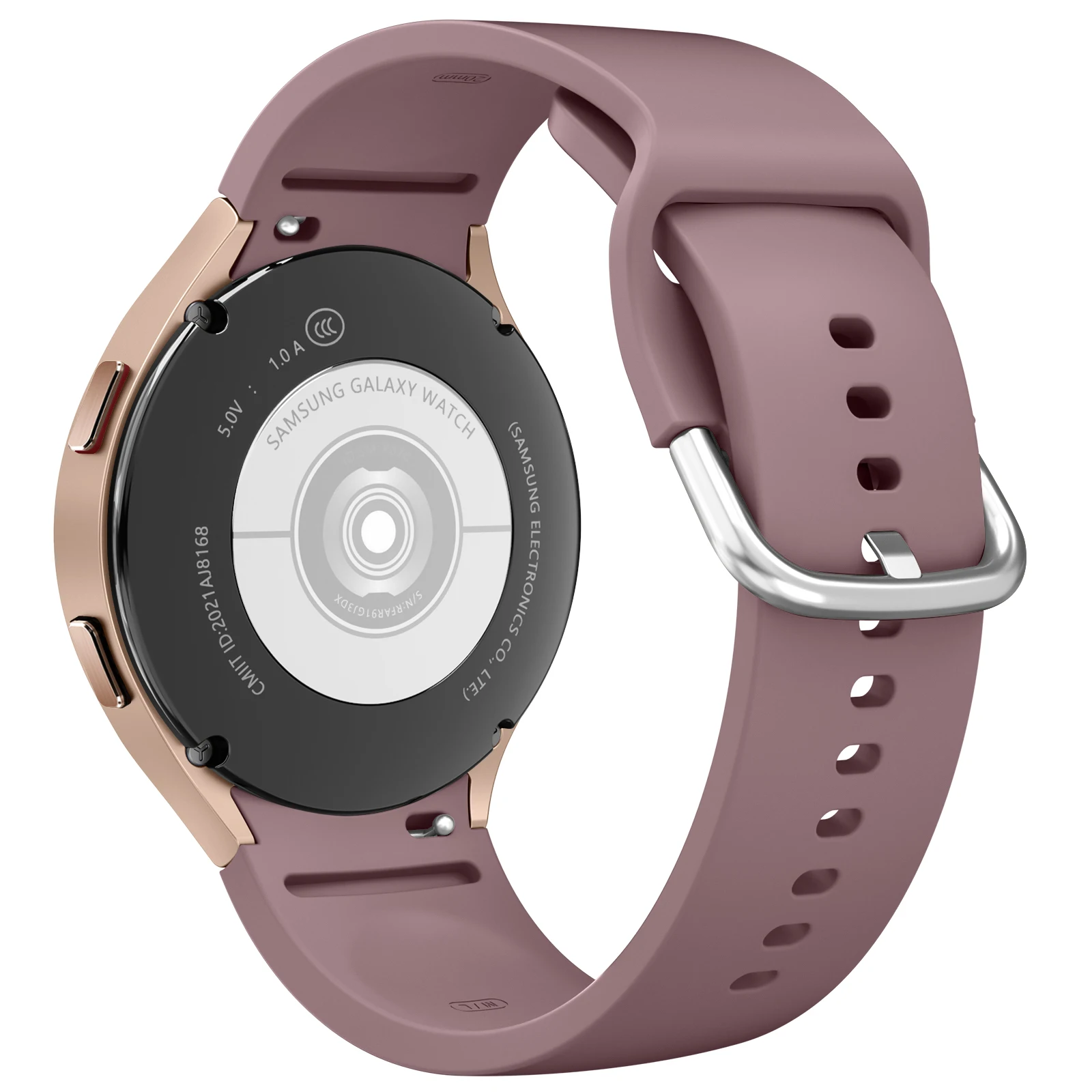 Seamless 20mm Silicone Watch Band – Universal Design