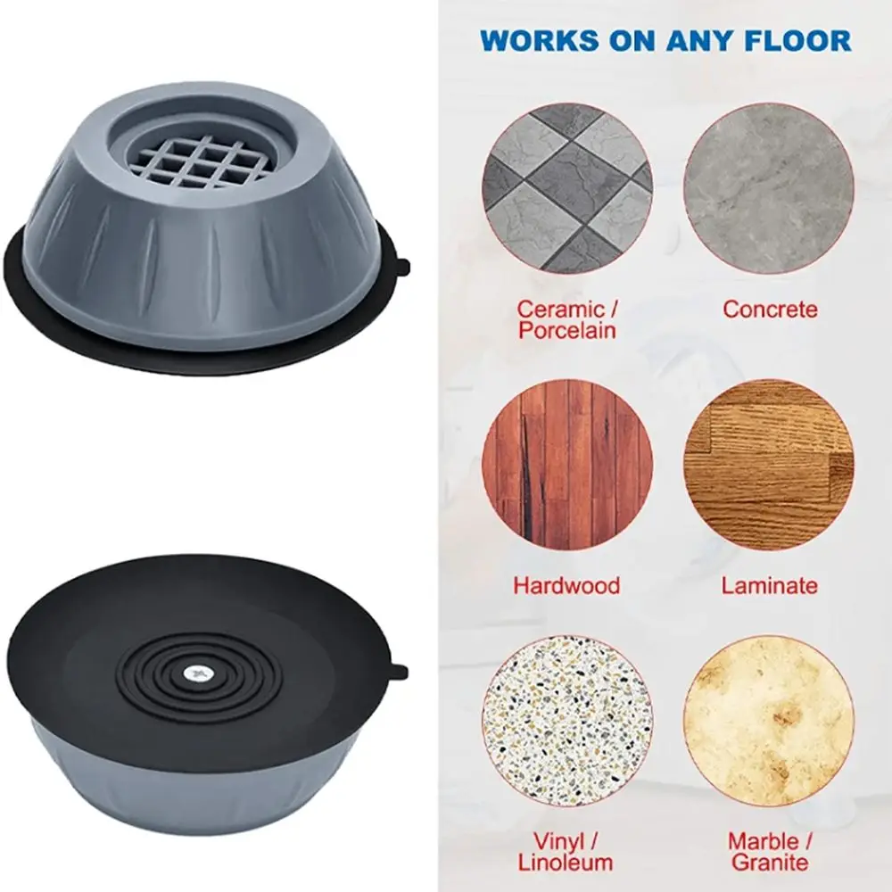 Stabilizer Anti Vibration Anti-Skid Damper Stand Refrigerator Base Washing Machine Feet Pads Furniture Raiser Support anti vibration pads,shock pads