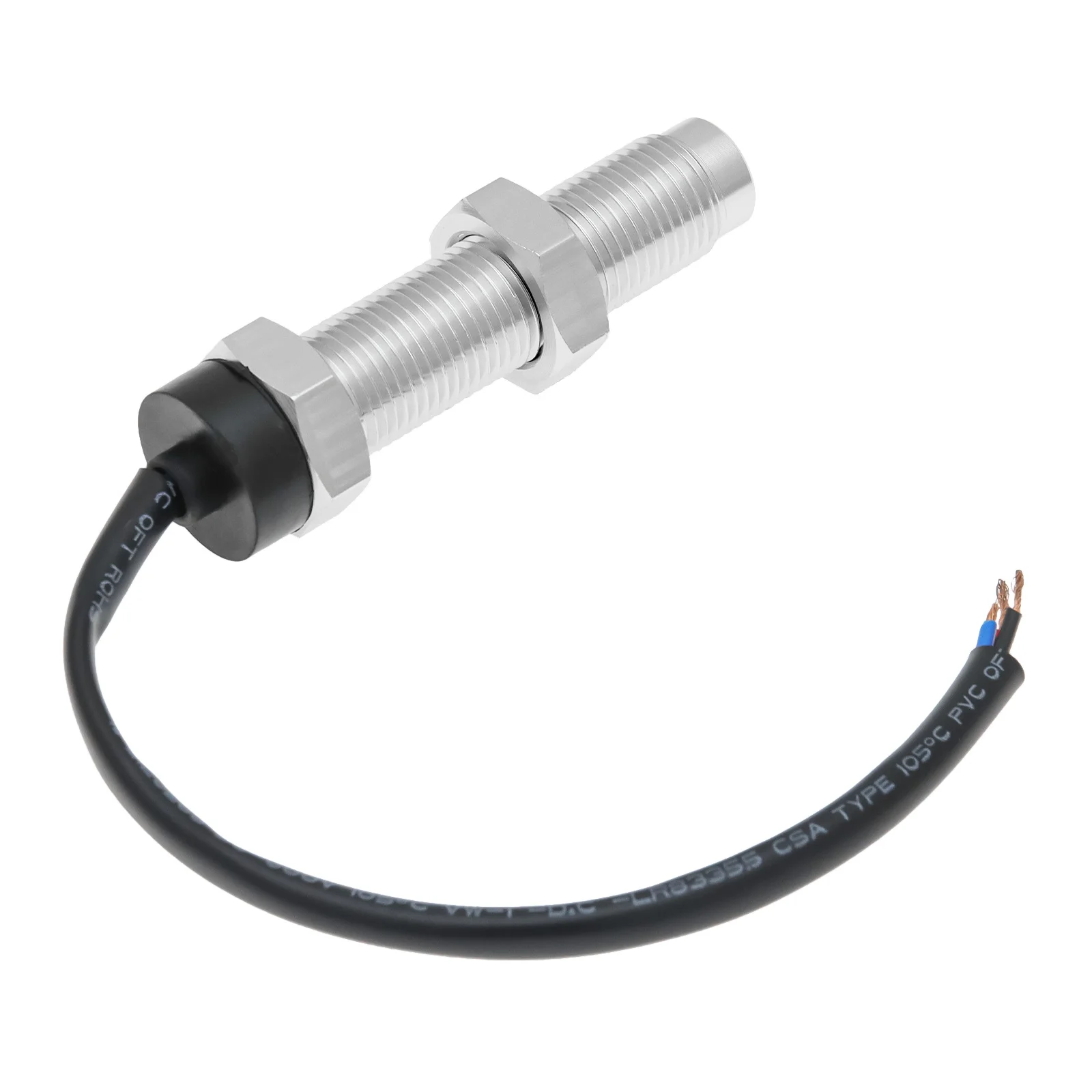 Stainless Steel RPM Hall Sensor For Pulse Signal Speedometer Gauge M16 Camshafts Position Tach Sensor Fit Car Truck Motorcycle auto speed sensor hall sensor auto transmission conductor plate sensor motorcycle gear indicator sensor inductive sensor