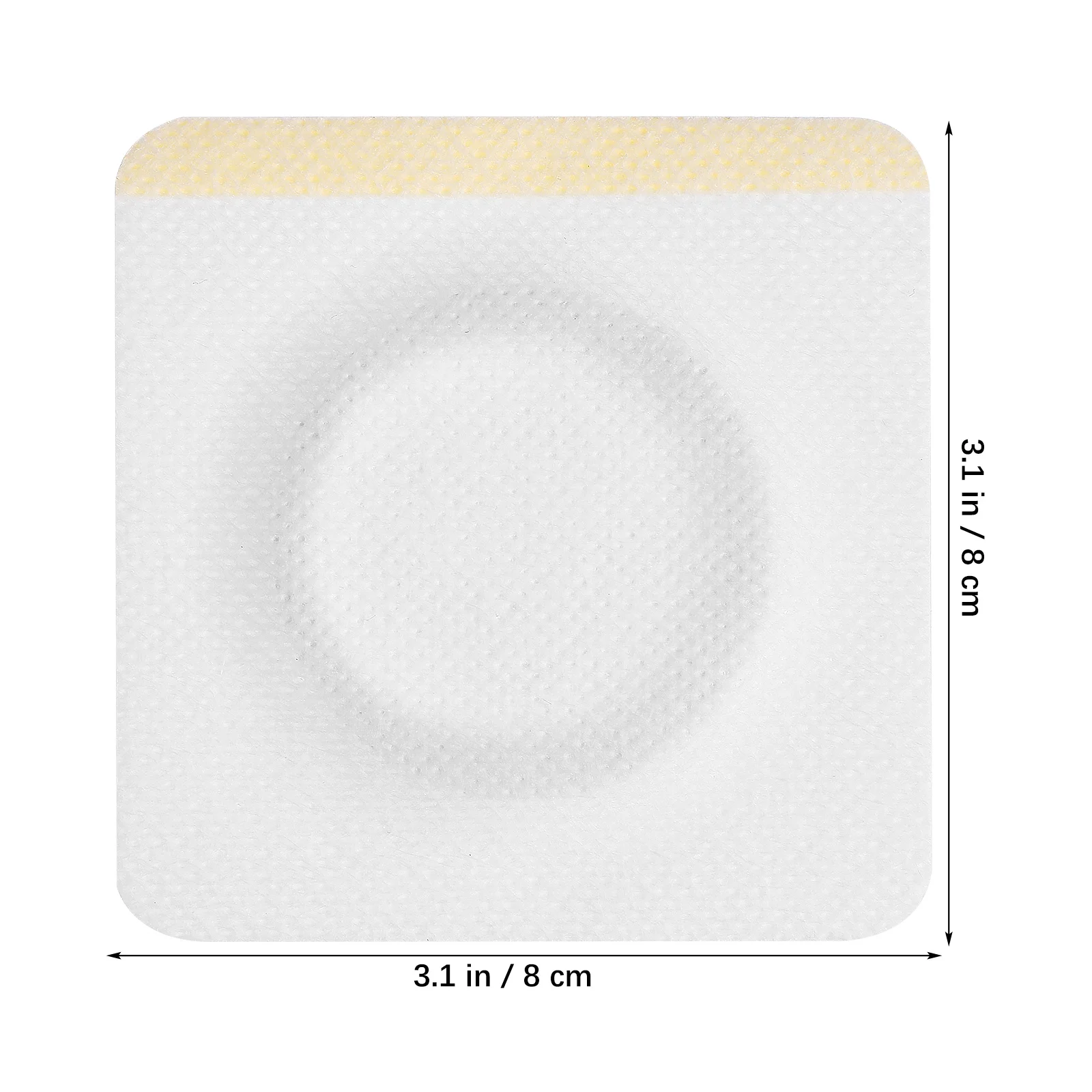 Castor Oil Navel Stickers 50 Pcs Air Permeable