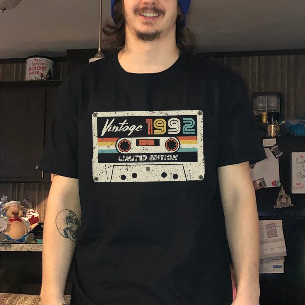 Vintage 1984 40th Retro Cassette T-Shirt Made In 1994 30th Birthday 40 Years Old Gift Idea Classic Graphic Cotton Tees 4