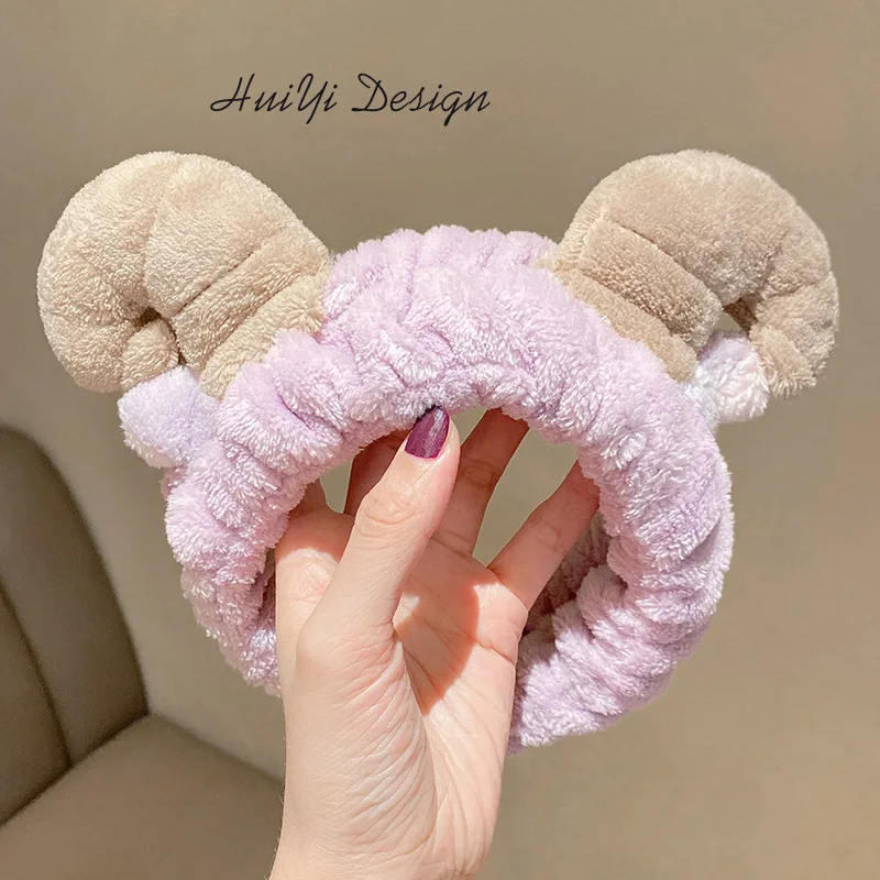 Winter Soft Female Makeup Headband