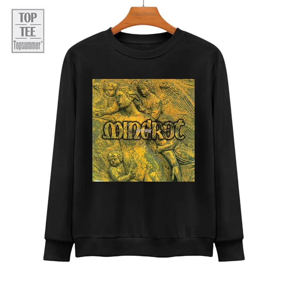 

Dawning Album Hoodies Mindrot Tour Hoodie Mens Streetwear Cool Black Sweatshirts