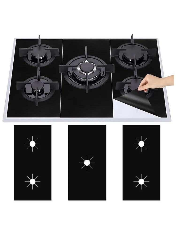 

5-hole Gas Stove Pad Gas Stove Protective Cover Cleaning Anti-dirty Pad Gas Stove Protective Cover Cleaning Pad Anti-Dirty Pad