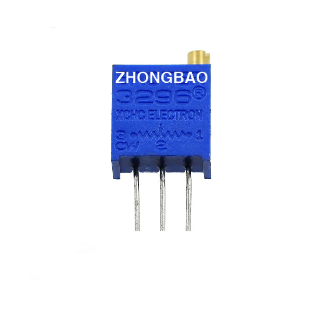 1lot=10Pcs 3296W 102 3296 1K ohm Multiturn Trimmer Potentiometer top ...