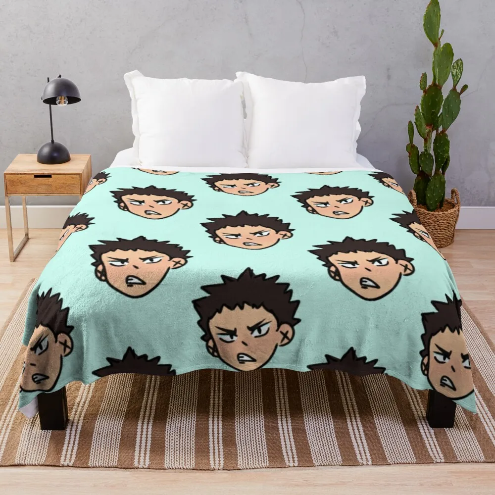 

Iwaizumi hajime Throw Blanket Blankets For Sofa Large Blanket