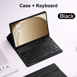 Premium Keyboard Case for Samsung Galaxy Tab A9 - 8.7 Inch (Black A)