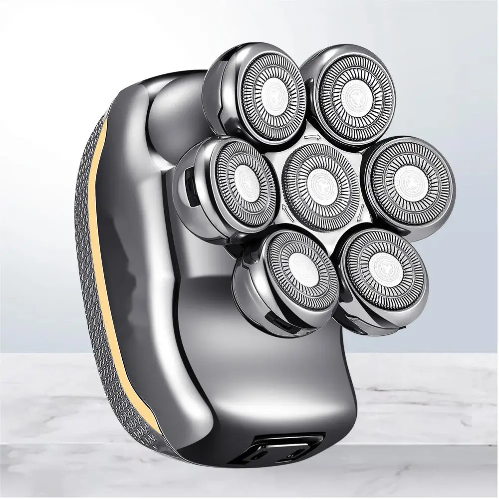 Electric Razor For Hair Shaving Waterproof Wet Dry