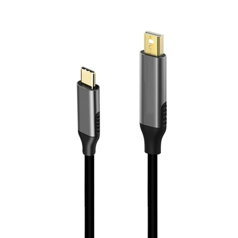 4K USB C-미니 DisplayPort 케이블 6FT 4K @60Hz DP-MacBook용 USB 케이블 드롭 배송