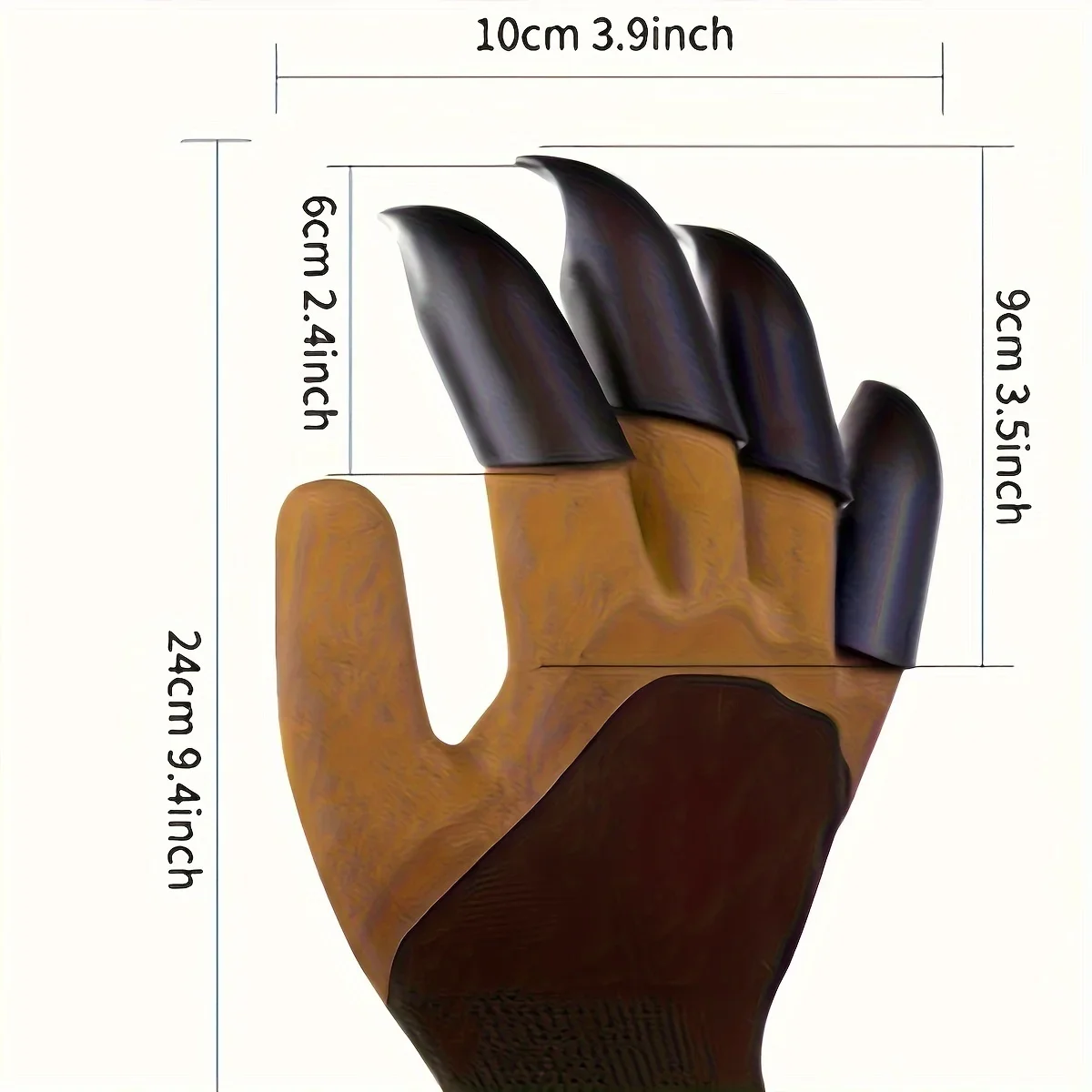 Garden Digging Gloves with Claws
