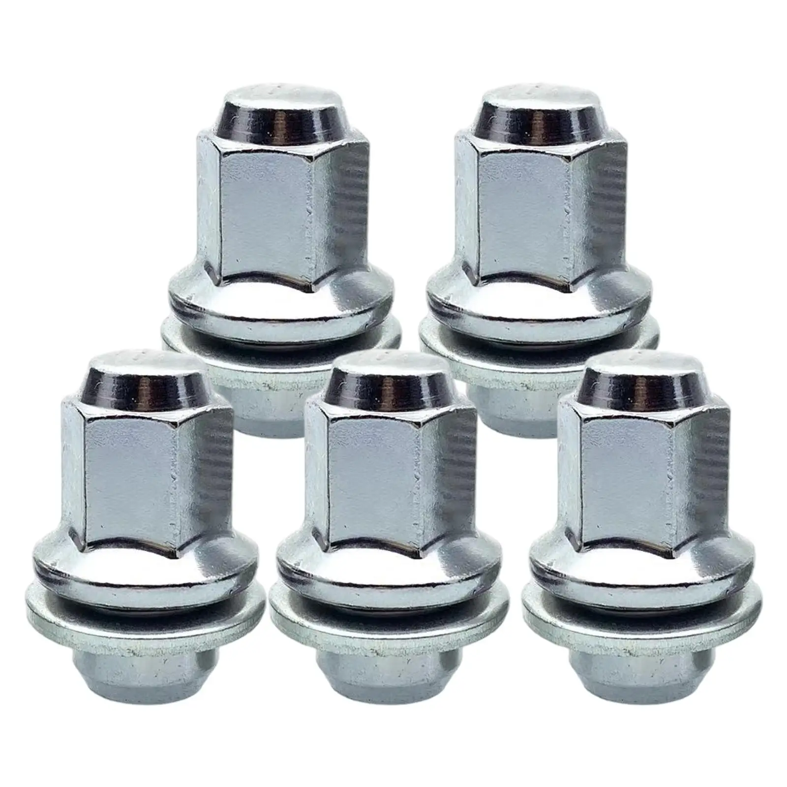 5 Pieces Wheel Lug Nut Rustproof Fit for x Type F Type Parts Replace